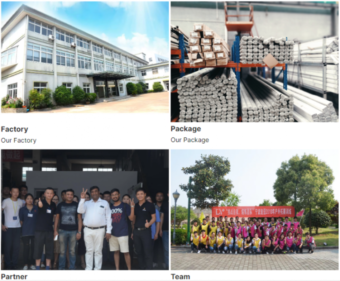 DYJ28-A17 45° Outer Embrace Base Aluminum Alloy Lean Pipe Joint Fittings shipping configuration