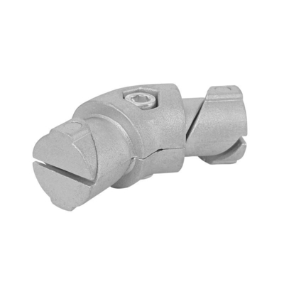 DYJ28-B03 Aluminum Lean Tube Material Connection 135 ° Internal Joint Aluminum Tube Support Bracket Fixing Component