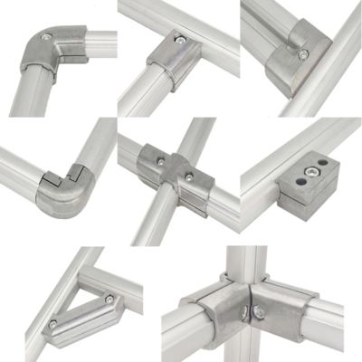 DYJ28-A16 High Quality Factory Manufacturing Aluminum Pipe Joint Accessories Connector