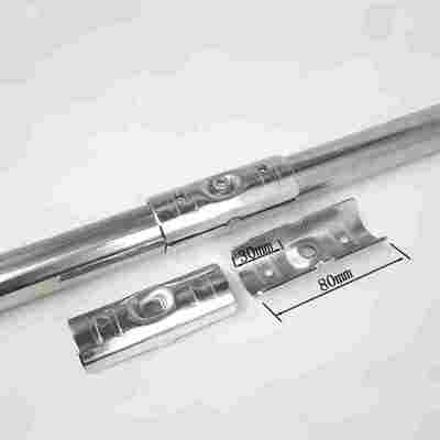 HJ-16 Chrome-plated Metal Pipe Connector  for Esd Workbench