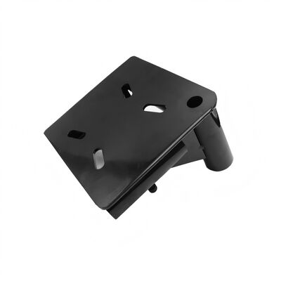 Heavy Duty Cold-Rolled Steel Caster Flag Wheel Base for Pipe Rack System and Handcart Caster Wheel