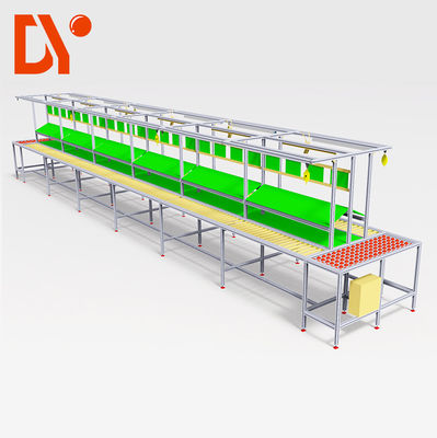 Lean Pipe Automated Assembly Line , Workshop Flexible Production Line