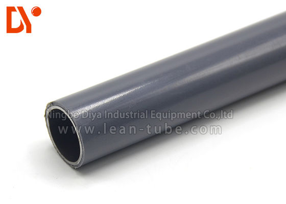 Round Coated Steel Pipe , Polyethylene Coated Steel Pipe Adjusted Size