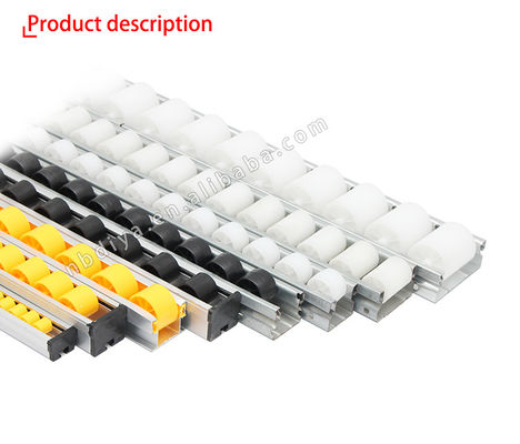 DY-40X33 Strengthen Sheet Metal Roller Track For Industry Length Customized