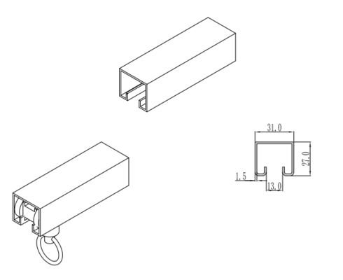 DY-30 Wind Batch Slide Rail