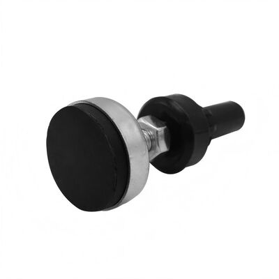 Premium 28mm Swivel Feet for Lean Pipes with Anti-Slip Rubber Pad for Industrial Applications